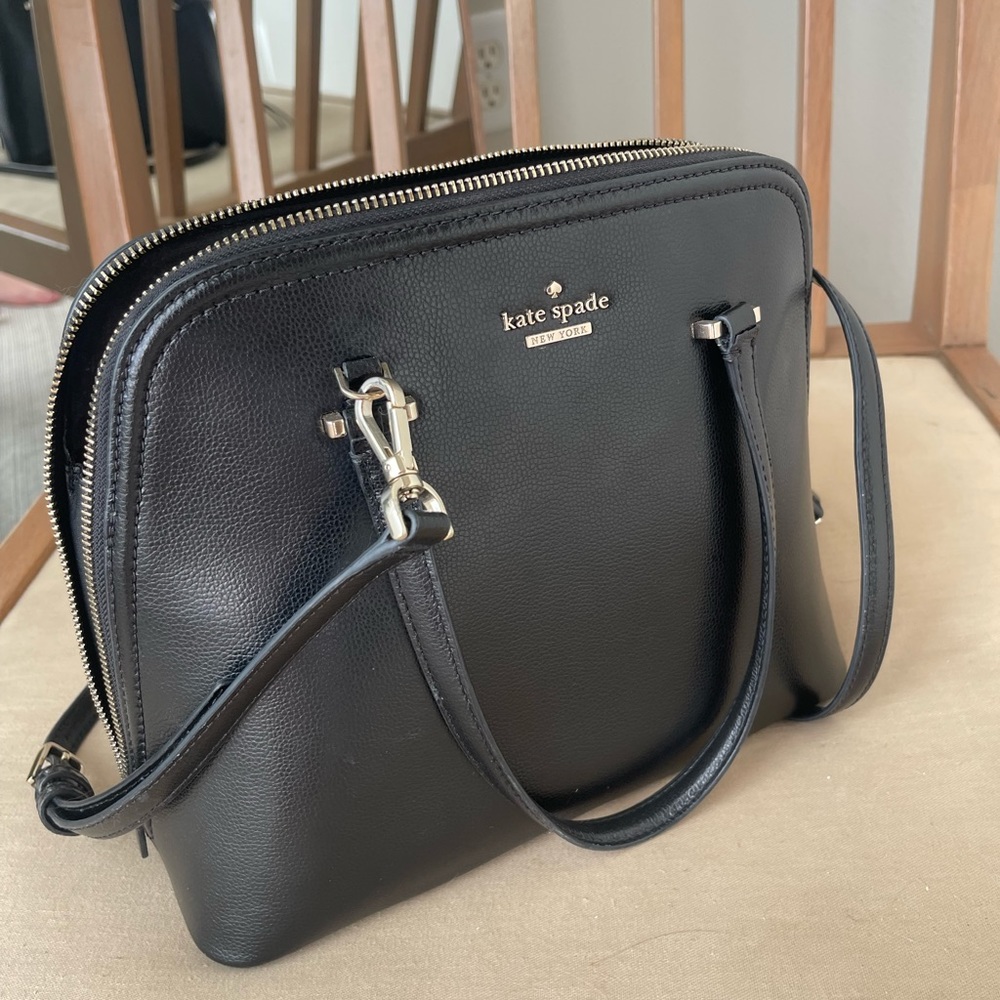 Authentic Kate Spade Purse - Black - Barely Used